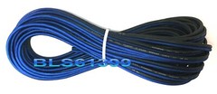 15′ ft SuperFlex Blue Black 10 Gauge SPEAKER WIRE Cable Home Car Audio Wiring