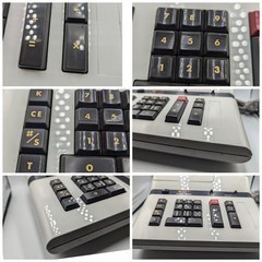 Vintage Sharp Compet 523/626 Electronic Printing Calculator