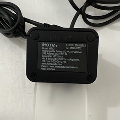 iHome iBT52 Rechargeable Bluetooth Receiver w/ Wireless Speakerphone