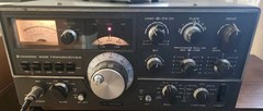 Kenwood TS-520SE HF SSB Transceiver Ham Radio Base + Kenwood MC-50 MIC Tested ✔️