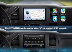 CAM+Eonon GMA12S Android 13 6+64 Car Radio GPS Sat Nav CarPlay for Chevrolet GMC
