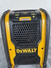 DEWALT DCR006 Type 1 Bluetooth Speaker 12V/20V MAX AUX Yellow/Black Tool Only