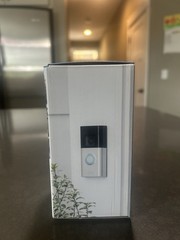 Ring Battery Doorbell Plus Security Camera Satin Nickel Brand New SEALED