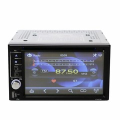 SoundXtreme Car Stereo CD DVD 2Din Bluetooth Receiver with DVD/CD/MP3/FM/USB/SD