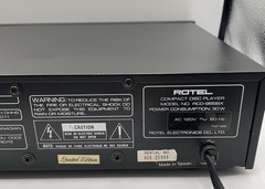 Rotel RCD-965BX Stereo Compact Disc CD Player Discrete HiFi- No Remote
