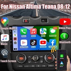 Android 15 64GB Carplay Car Stereo Radio GPS Navi FM For Nissan Altima 2008-2012