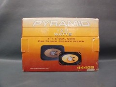 Open-Box Pyramid 444GS 120W 4Ω 4×6″ Two-Way Car Stereo Speakers