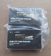Catender HDMI UTP Cable Extender Kit, 30M 1.3B 1080P L229 (No chargers)