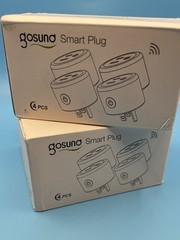 Lot Of 8 Gosund Mini Smart Plugs For WiFi Connectivity Alexa/Google Home