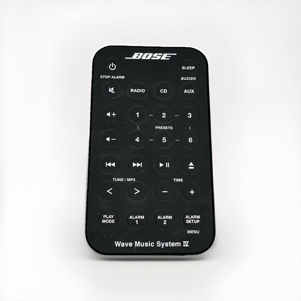 bose wave music system IV remote control for AM/FM Radio/CD Player 417788-WMS