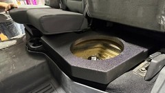 Mega Bass Dodge Ram Quad Cab 02-18 2×10 Inch Subwoofer Box Sub Enclosure Ported