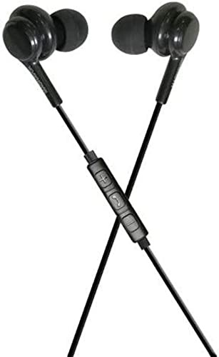 Magnavox MHP4857-BK Ear Buds with Microphone in Black