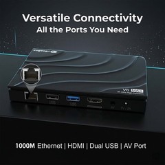vSeeBox V6 Max Kit TV Box With HDMI 2.1 Backlit Remote Power Cable Free Shipping