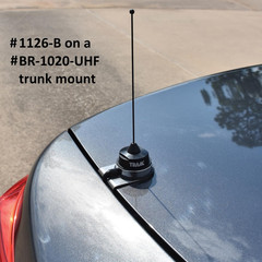 ® 200-Watt Pretuned 410 Mhz to 490 Mhz Black-Nut-Type Quarter-Wave Antenna with