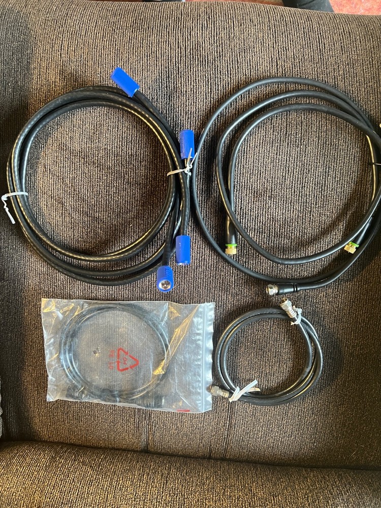 Several 18 AWG CATV Coaxial Cable- 6 Ft- 3 ft etc.