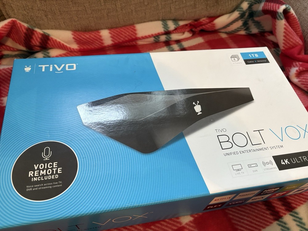 TiVo BOLT for ANTENNA or CABLE ~ LIFETIME SERVICE – 1TB HARD DRIVE