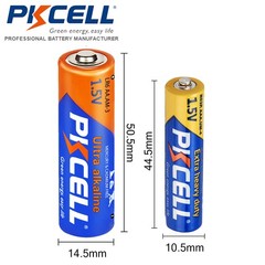 Combo 24 AA/AAA 1.5V Batteries AA LR6 Alkaline + AAA R03P Zinc-Carbon Battery