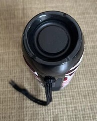 Custom Bluetooth Speaker Tribal Red White Black Polynesian Design W/Hand Strap