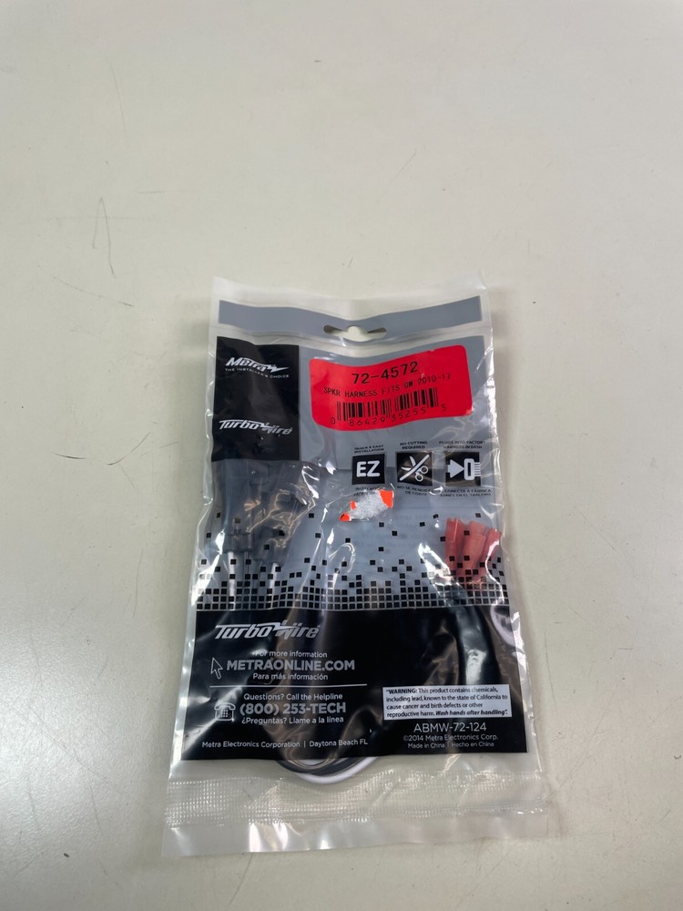 Metra 72-4572 Speaker Harness for Select 2010-2019 GM Vehicles (Pair)
