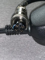 Set of 2 Kenwood KES-5 External Speakers (1 used 1 un-used) & 1 Cobra CA-73 mic