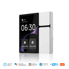 Tuya Wifi Smart Control Panel 3.5″ Touch Screen, 3 Relays & Buttons, IR Remote,