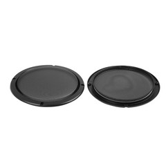 2pcs 8″ Black Car Speaker Cover Steel Mesh Sub Woofer Subwoofer Grill
