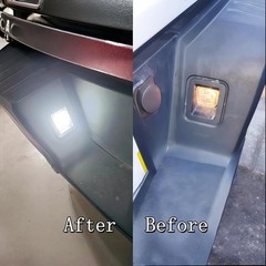 2015-2025 F150 Raptor LED License Plate Light Assembly Smoked Lens–Compatible
