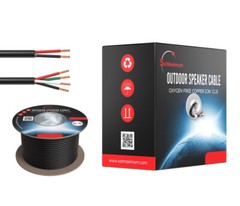 Speaker Cable CL3 Rated Outdoor Bulk Direct Burial Oxygen Free Copper Wire LOT