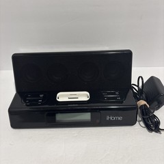 iHome iH27B Travel Alarm Clock Radio iPod Dock Portable Speaker Tested