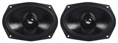 (2) Rockville RVL69W 6×9″ 600w Cast Aluminum Car Subwoofers Sub Woofers