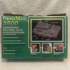 Vintage Phone Mate 3500 Answering Machine New? In Box