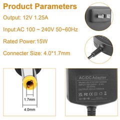 15W AC Adapter Charger For Amazon Echo PLUS Alexa Speaker Power Supply Cord USA
