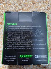 Axxess AXSWC-2 Universal Steering Wheel Control Interface