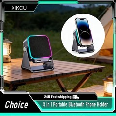 NEW Wireless Induction Speaker 5-in-1 Bluetooth Speaker With Phone Stand