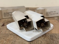 PAIR NOS NIB BENDIX RTMA 6106 / 5Y3 Triple Mica 4 Support Rods DD GETTER Tubes