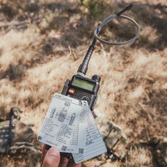 UV-5R Reference Card – Waterproof Pocket Frequency Guide HAM GMRS FRS MURS