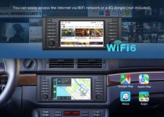 Eonon Android 13 Head Unit Car GPS Sat Nav Radio Apple CarPlay Audio for BMW E39