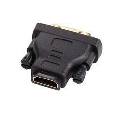 DTech DVI Male to HDMI Female Adapter, Bi-Directional Converter