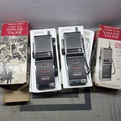 Vtg Realistic TRC-81 CB Transceiver 3 Channel Walkie Talkie Works 1970s