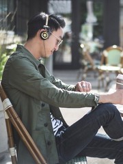 Koss Porta Pro Limited Edition Black Gold On-ear Headphones 3.5mm jack With case
