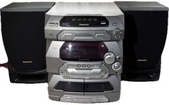 Panasonic SA-AK27 With Speakers—NOT TESTED—SHIPS IN 24 HOURS—