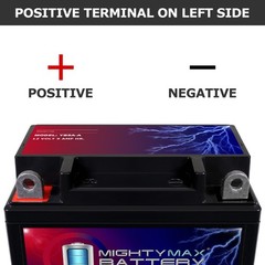 Mighty Max YB9A-A 12V 9AH 130 CCA Battery Replaces Banshee 12N9-BS Motorcycle