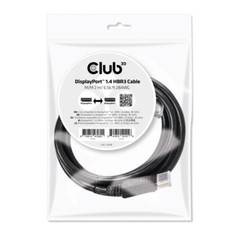 Club 3D B.V Cac-2068 Displayport Dp 1.4 2M/6.56Ft Long Male-Male Cable The