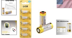 5-Pack A23 12V Alkaline Batteries – Trusted Power for Gadgets & Security Systems