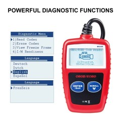 OBD2 Scanner Car Scan Diagnostic Tool Reset Clear Check Engine Code Reader