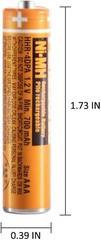 4/6/8 For Panasonic Cordless Phones Rechargeable Batteries 1.2V AAA Ni-MH 700mAh