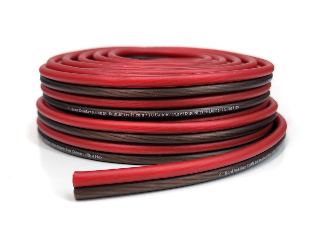 KnuKonceptz Kord 10 12 14 16 Gauge Copper Speaker Wire Cable Ultra Flex OFC lot