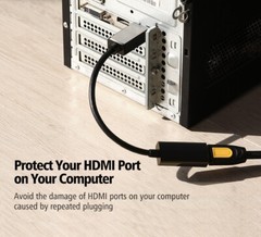 Lot 50X DP Display Port Male To HDMI Female Cable Converter Adapter 4K 1080 HD