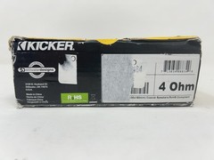 Kicker CSC46 4×6” CS Series 2 Way Coaxial 4-ohm Speakers Open Box, Great