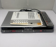 Pioneer DVR-533H-S HDD DVD Recorder 80GB w/ Box Manuals Remote AS-IS No Return